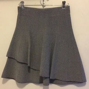 ZARA Knit A-Line Skirt